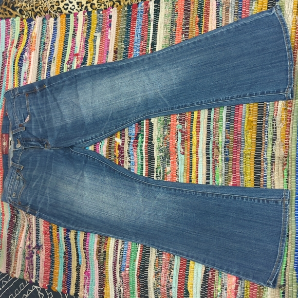 Lucky Brand Sofia Boot Denim - Picture 1 of 6